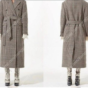 인스턴트펑크 더블체크코트