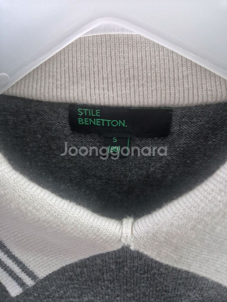 베네통 골프 여성 니트 티셔츠--2