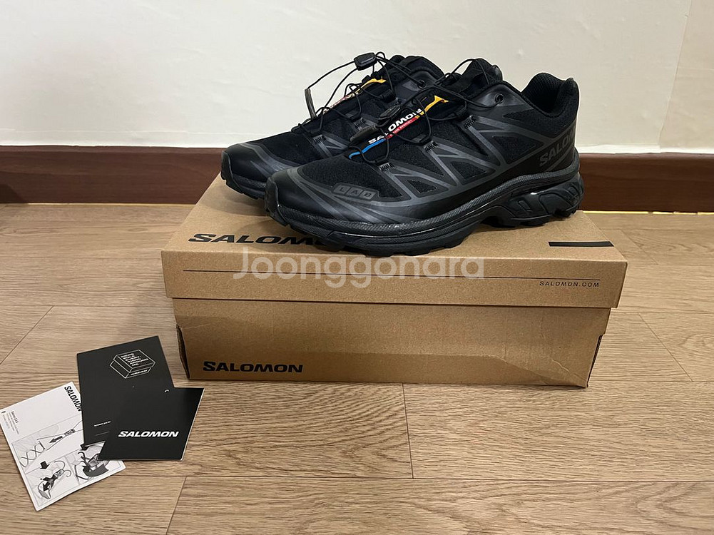 살로몬 XT-6 ADV Black 270size--0