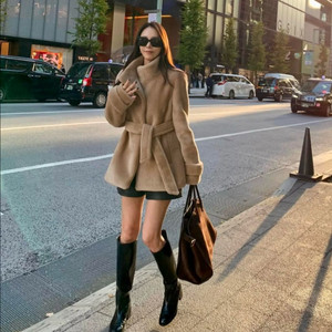 칙스라벨/세브르퍼자켓/여자퍼자켓/퍼코트