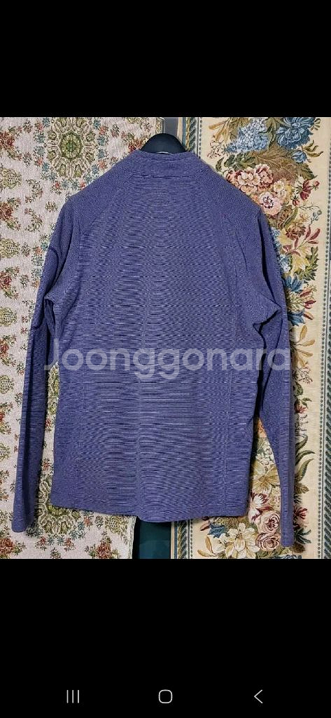 M 콜롬비아 후리스 반집업 상태 a--1