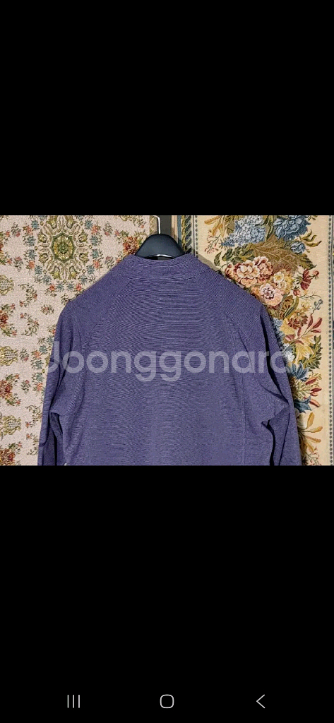 M 콜롬비아 후리스 반집업 상태 a--5