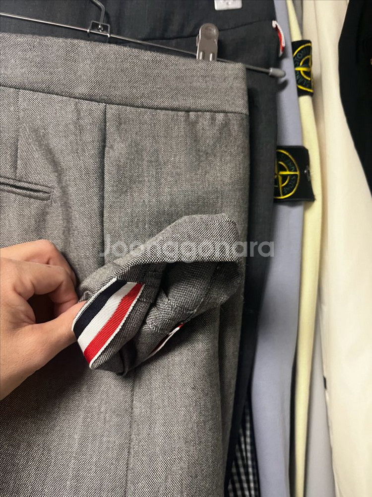 (정품)톰브라운 여성용 슬랙스 그레이--1