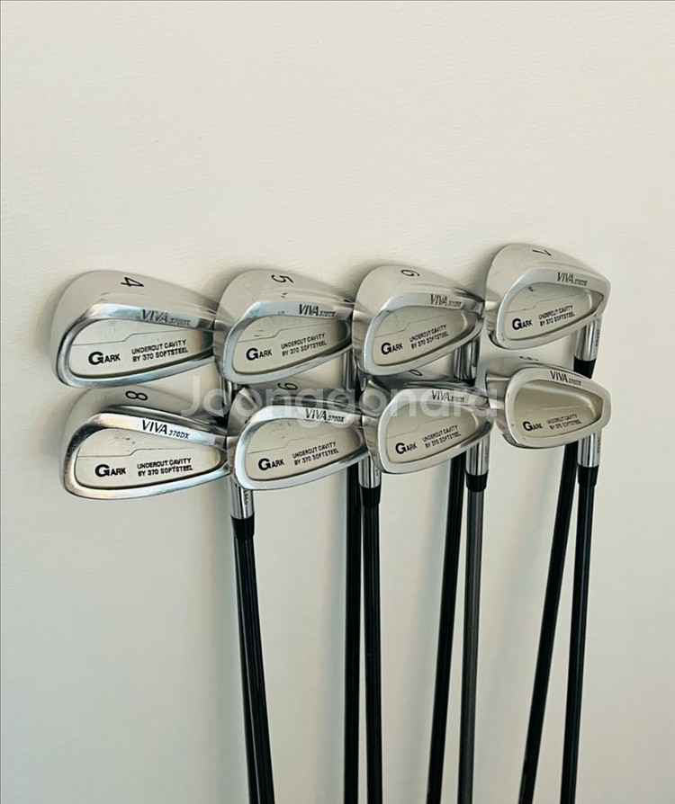 GARK 지아크 아이언세트 골프채 팝니다--0