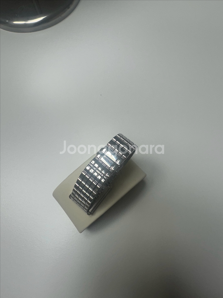 론진 돌체비타 미니 메탈 풀박 ( 가죽스트랩 포함)--6