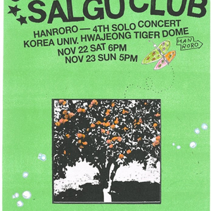 한로로 콘서트 11/22(토) 1구역 3nn 양도합니다