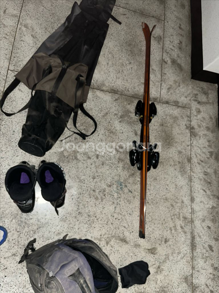 스키 스키부츠 고글 일괄판매(수납가방포함)--7