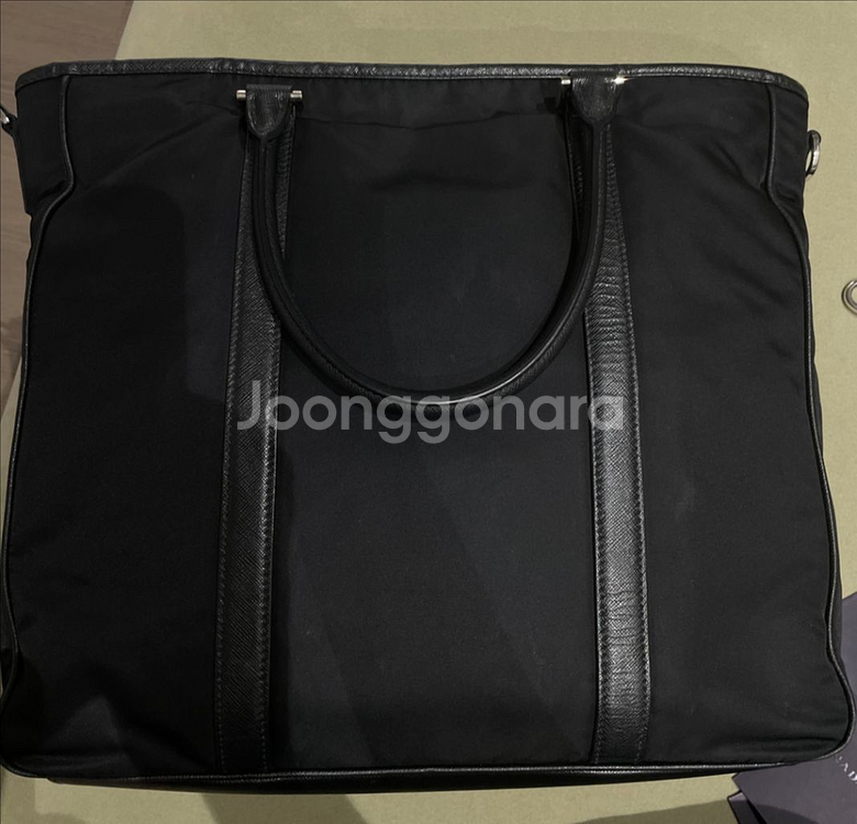 프라다(PRADA) 나일론 토트백 브리프케이스--3