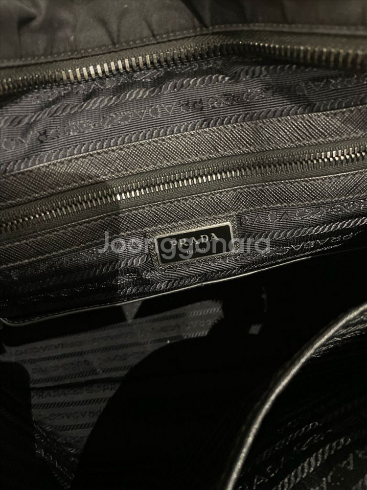 프라다(PRADA) 나일론 토트백 브리프케이스--1