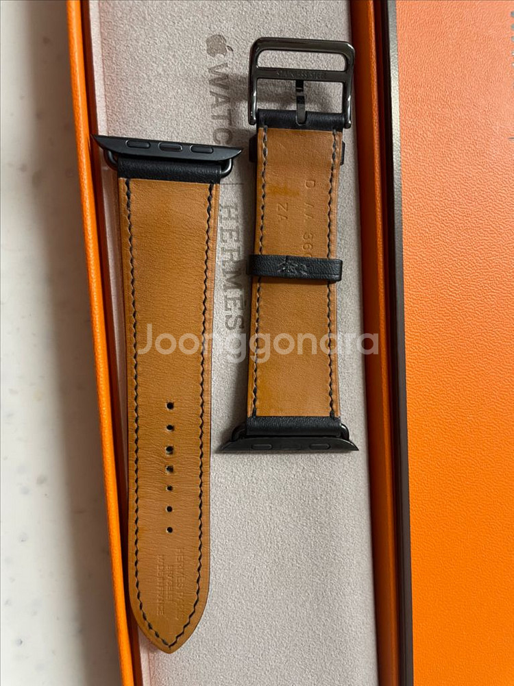 애플워치 에르메스 정품 누아 45mm SS급--1