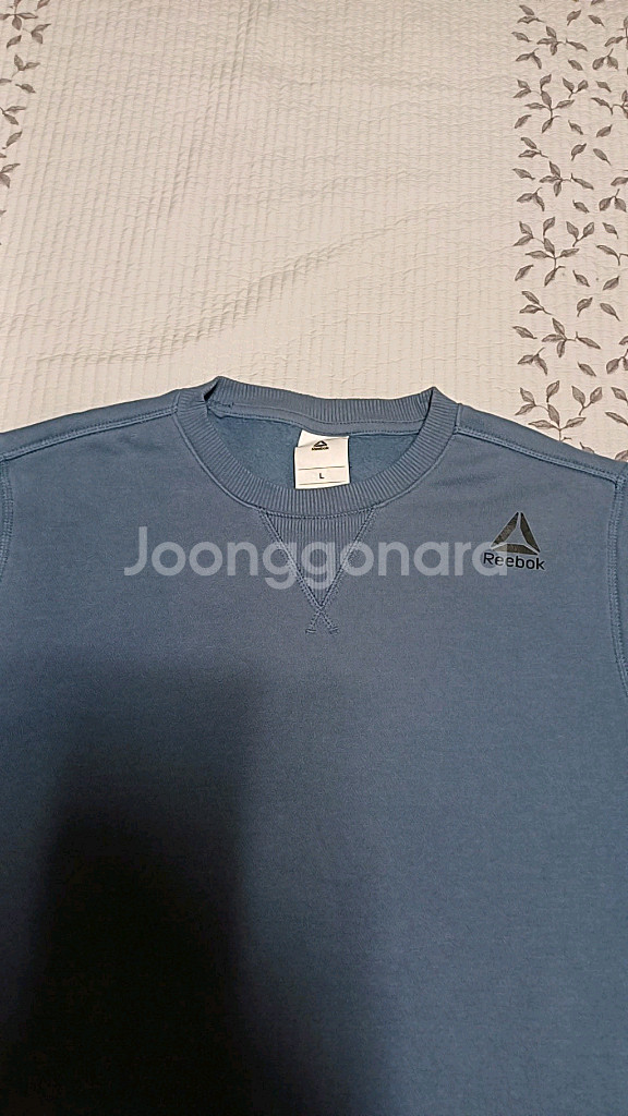 리복 기모맨투맨 100 가슴54 기장67--1