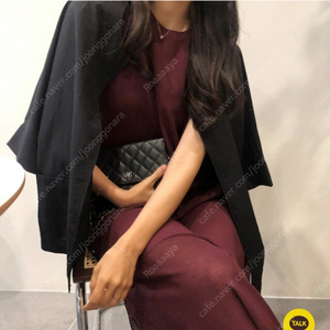 제이드몽 니트 민소매 원피스 새상품