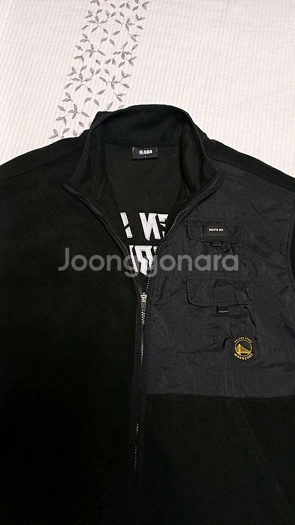 NBA 골든스테이트 플리스 실측110 가슴62 기장77--2