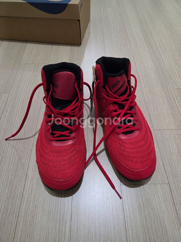 아식스 스플릿엘리트 복싱화, 레슬링화 새상품--0