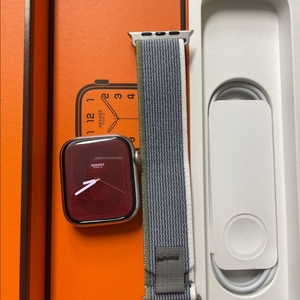 애플워치8에르메스 실버 45mm SS급