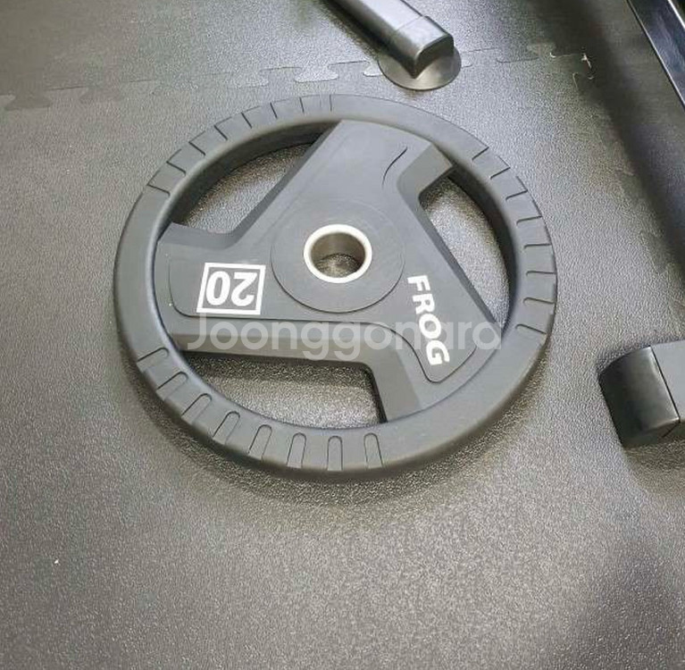 (택포)프로그 우레탄 원판 20kg 2장--0