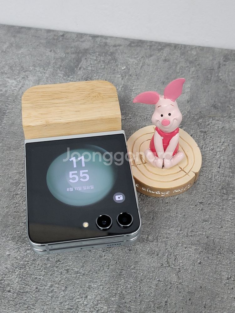 행사 갤럭시Z플립5 F731 민트 판매해요 중고폰--3