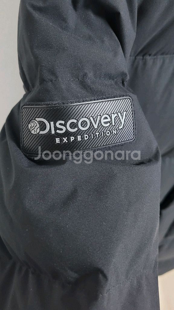 새상품)디스커버리 남성 구스다운 미드패딩 100--2