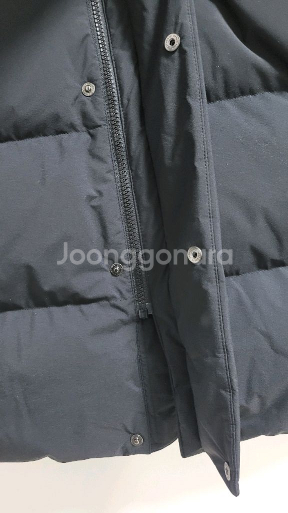 새상품)디스커버리 남성 구스다운 미드패딩 100--5