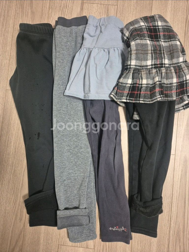 여아 140사이즈 바지 일괄 8벌--1