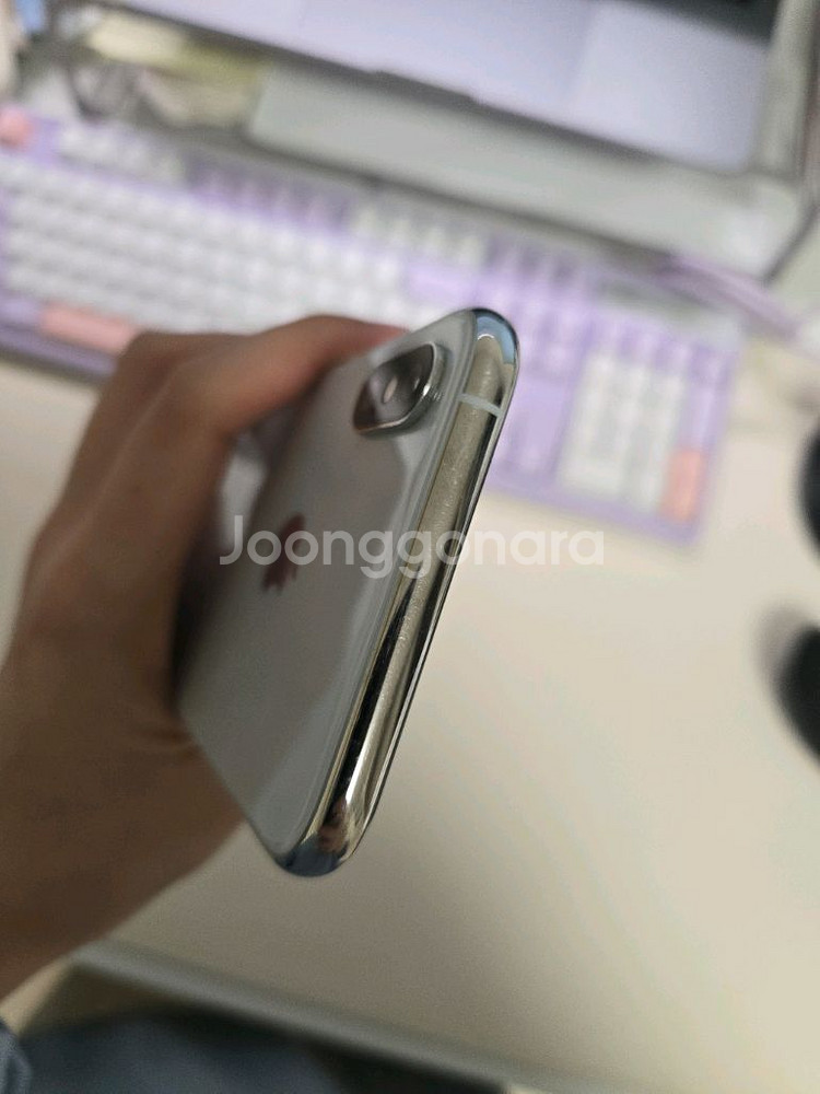 [S급] 아이폰 XS 256GB 실버 / 배터리 100--5