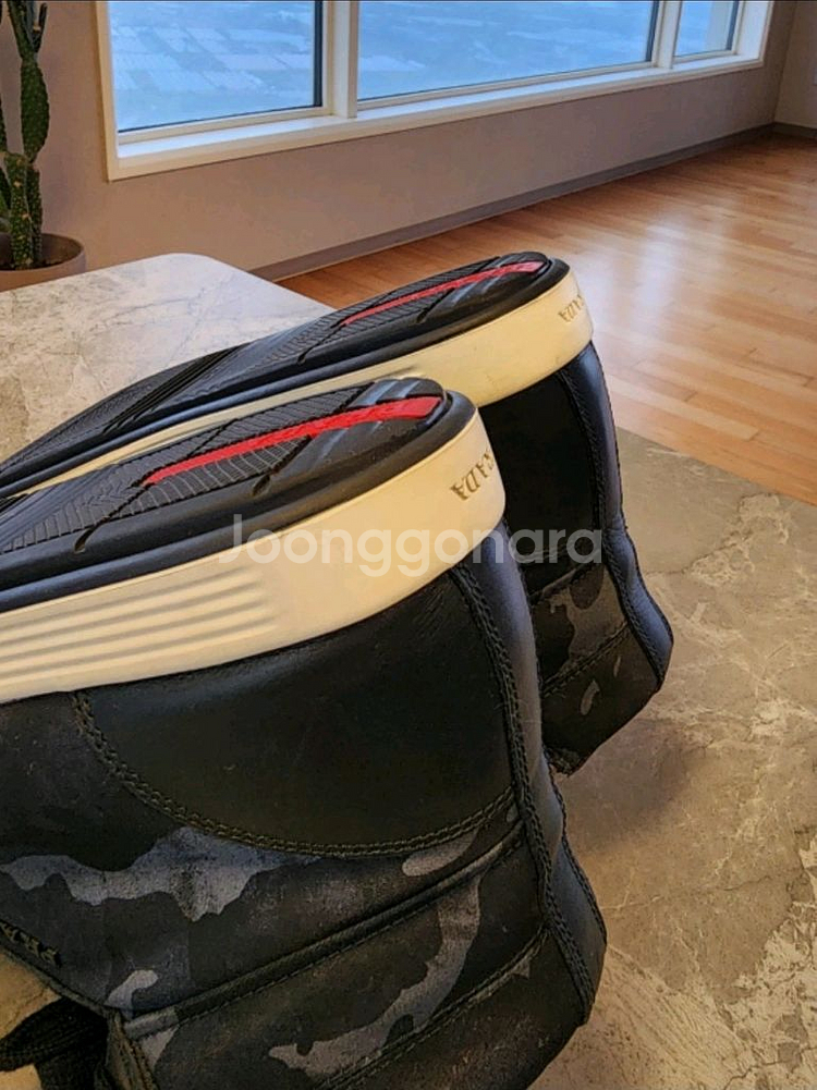 프라다 PRADA 남성 하이탑 스니커즈[정품. 박스 풀구성. 상태최상]--5