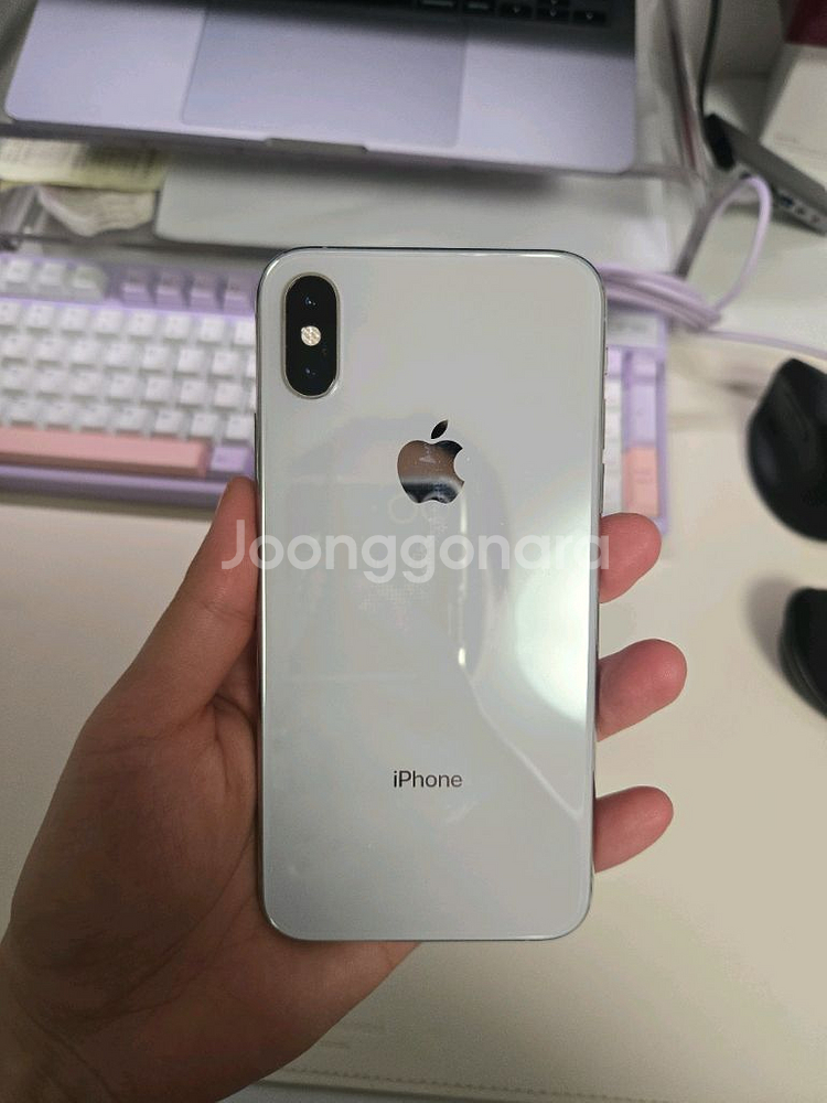[S급] 아이폰 XS 256GB 실버 / 배터리 100--10
