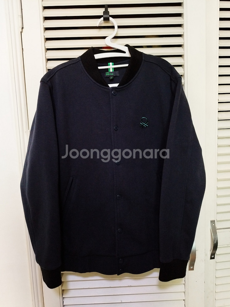 95 베네통 바시티자켓 빅로고--0