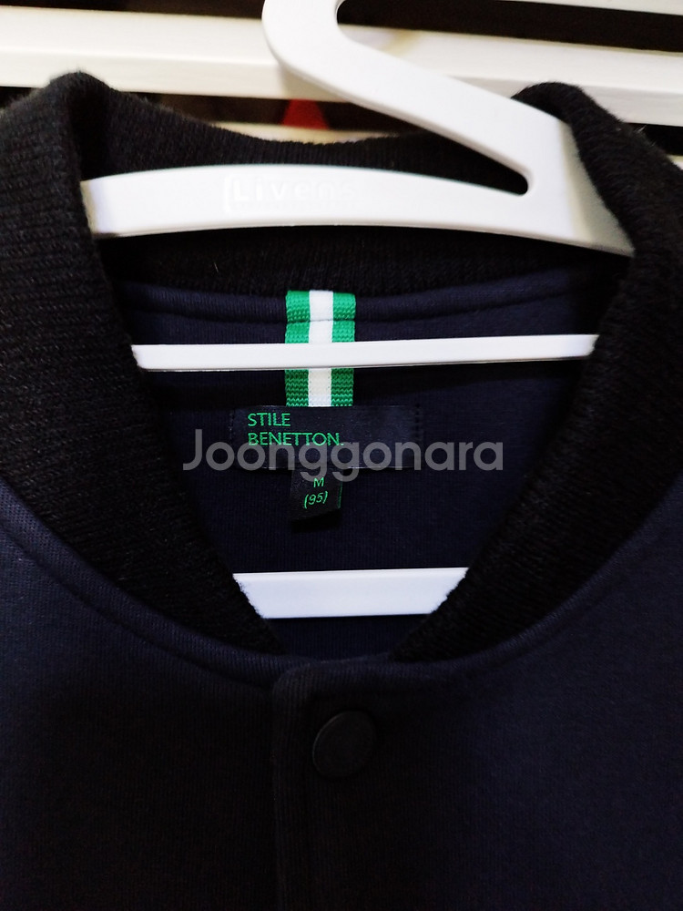 95 베네통 바시티자켓 빅로고--2