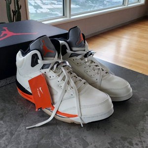 [새상품]나이키 에어조던5 레트로 오렌지 블레이즈