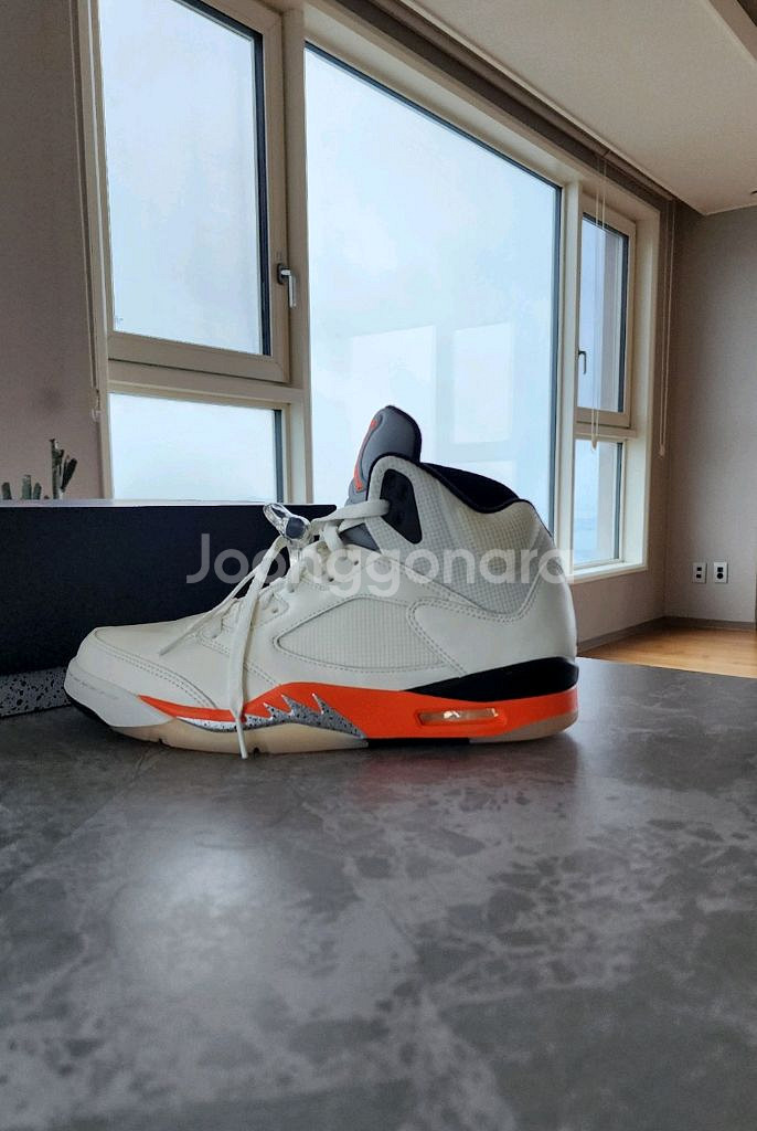 [새상품]나이키 에어조던5 레트로 오렌지 블레이즈--4
