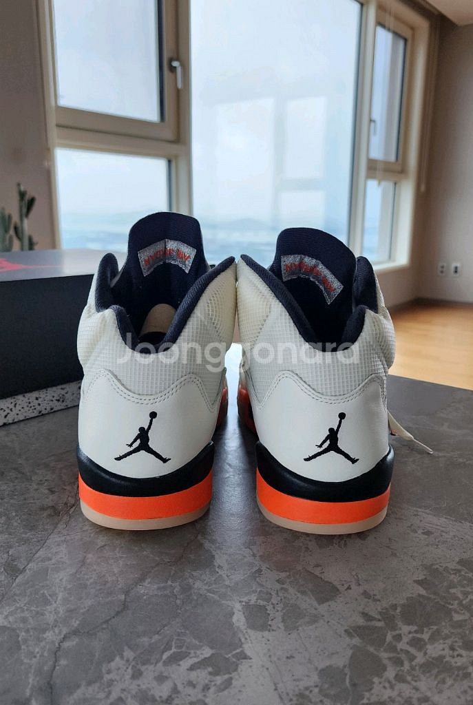 [새상품]나이키 에어조던5 레트로 오렌지 블레이즈--3