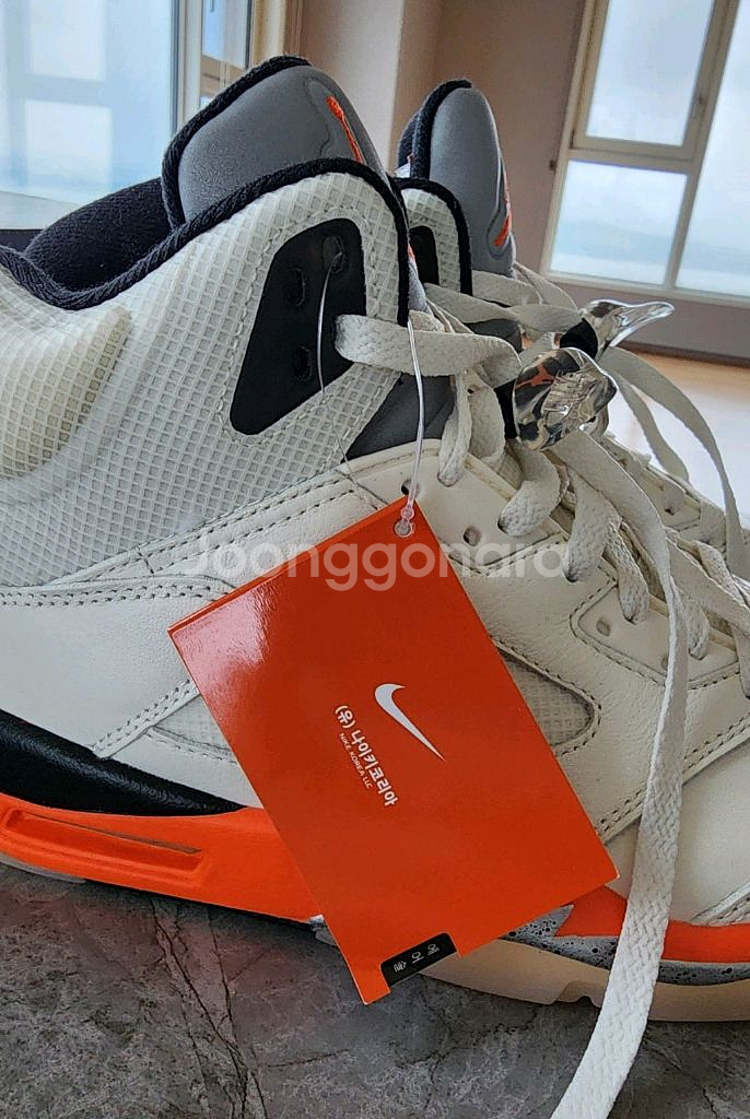 [새상품]나이키 에어조던5 레트로 오렌지 블레이즈--7