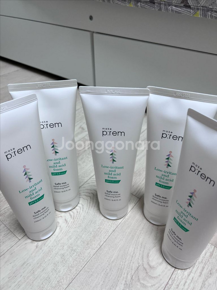 올리브영 메이크프렘 폼클렌징 250ml 5개 개별구매가--0