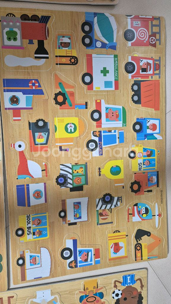 두조각 자석 퍼즐 4종세트 매그넷토피아--2