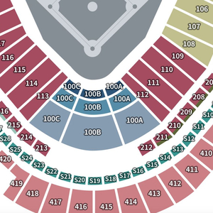 한국시리즈 3차전 1루 한화 응원단석 1매 이미지