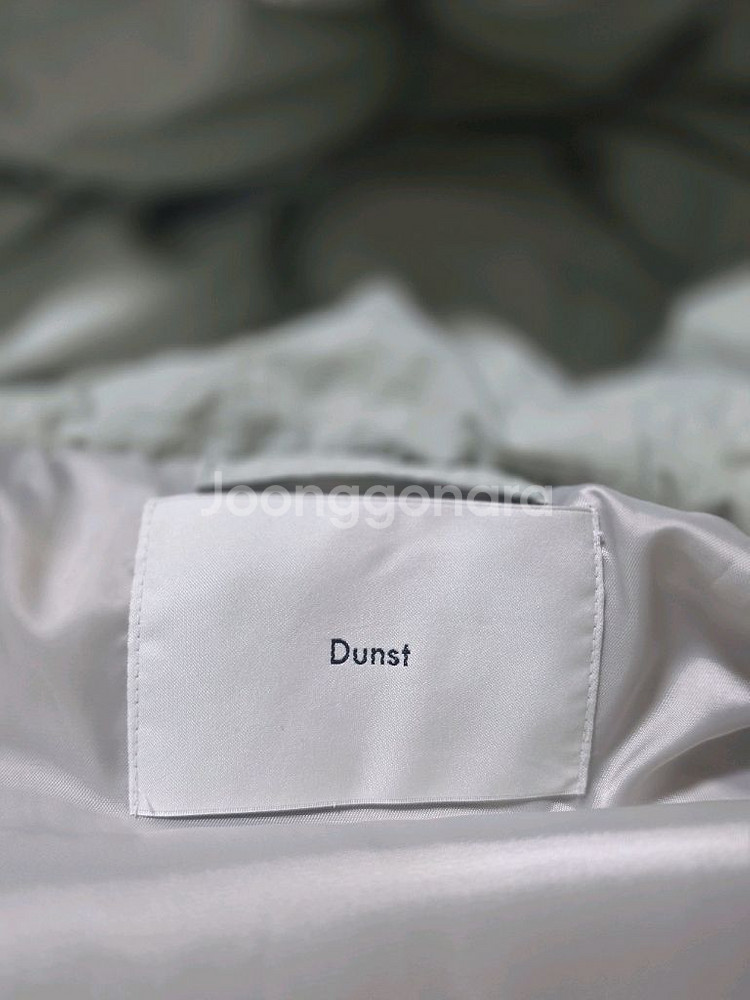 던스트 후디드 구스 다운 자켓, 베이지M, 던스트 패딩--10