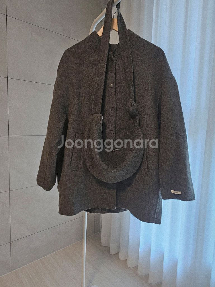 신상 울 코트 가방세트!! <핏 대박>--4