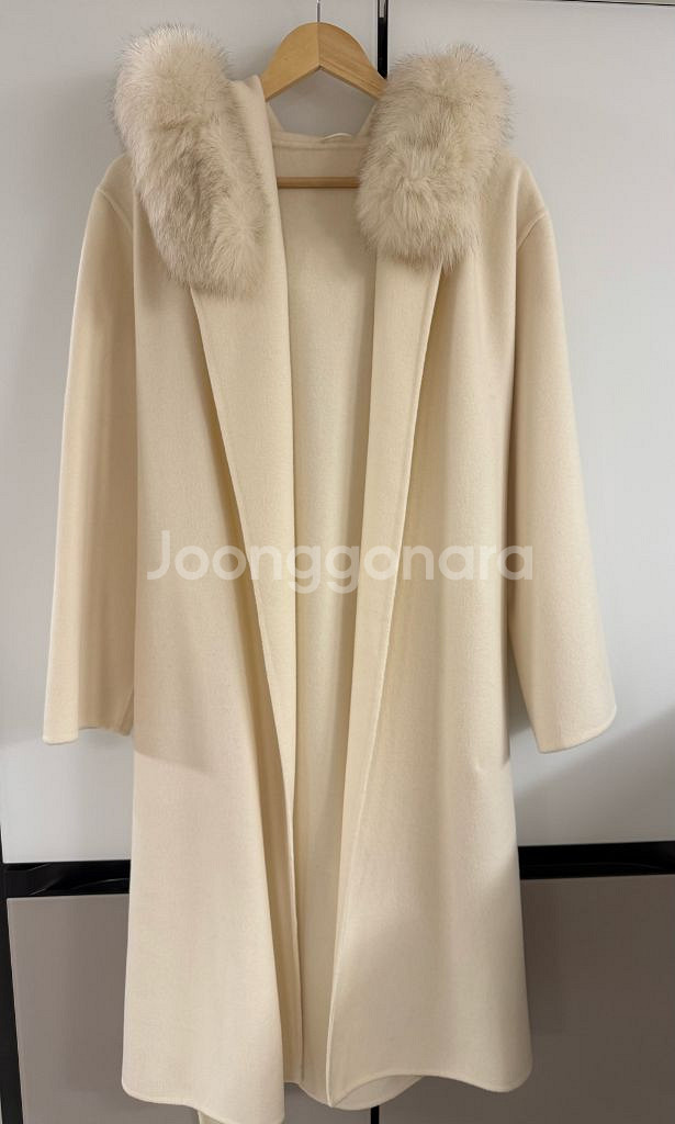 후드 롱퍼코트--0