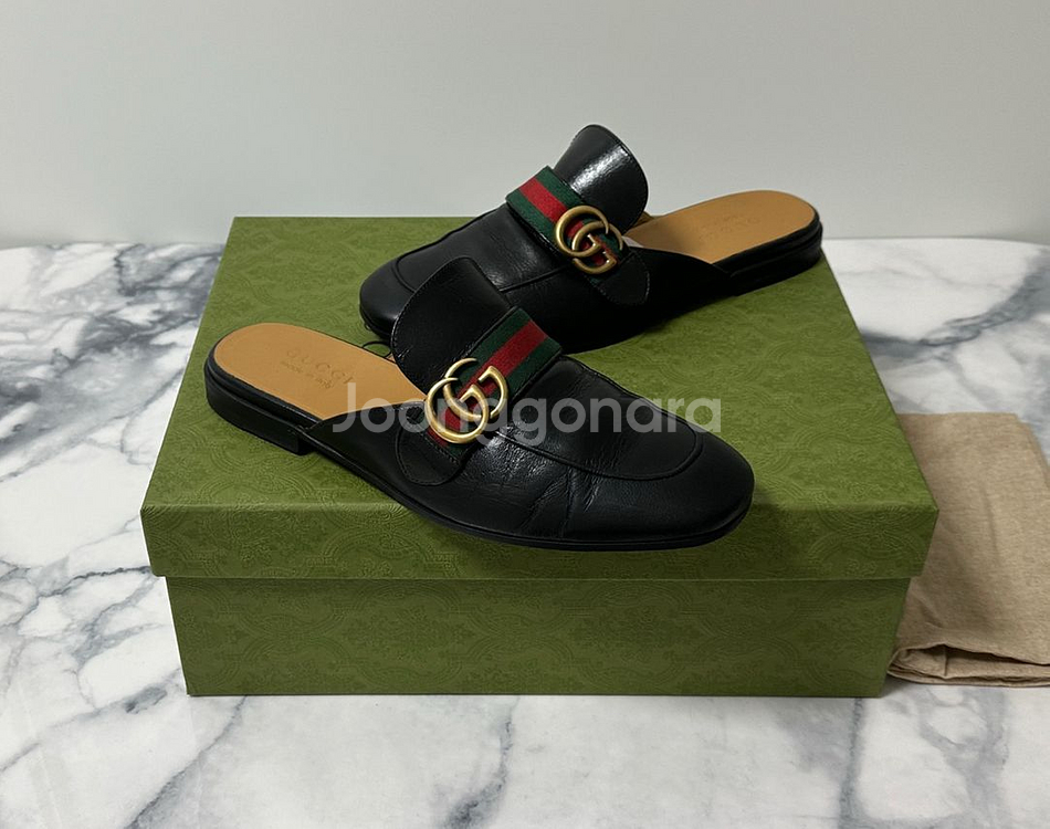 [7.5] 구찌 GG 마몬트 남성 블로퍼 뮬--1