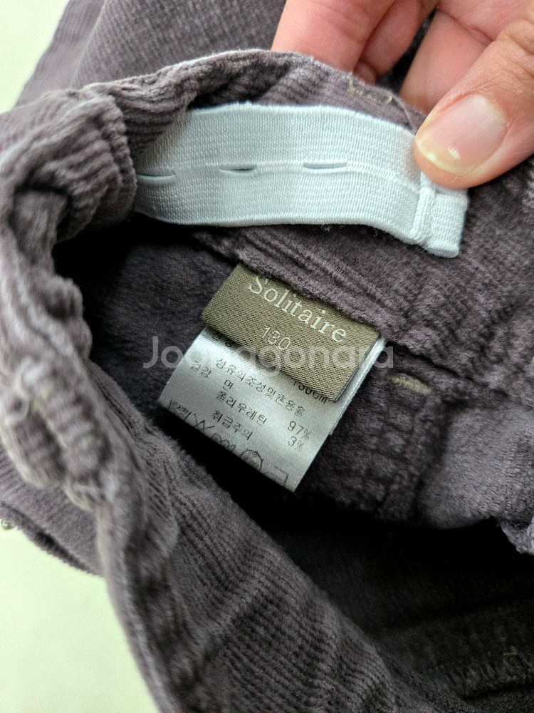 여아남아 120-130 바지 4개 일괄--3