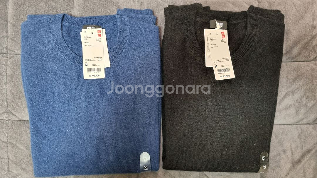 유니클로 캐시미어 100% 니트--0