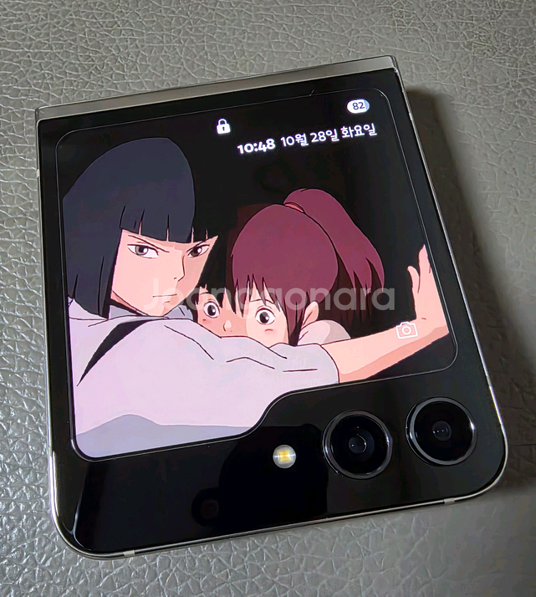 자급제 갤럭시 Z 플립5 화이트 512GB + 케이스--6