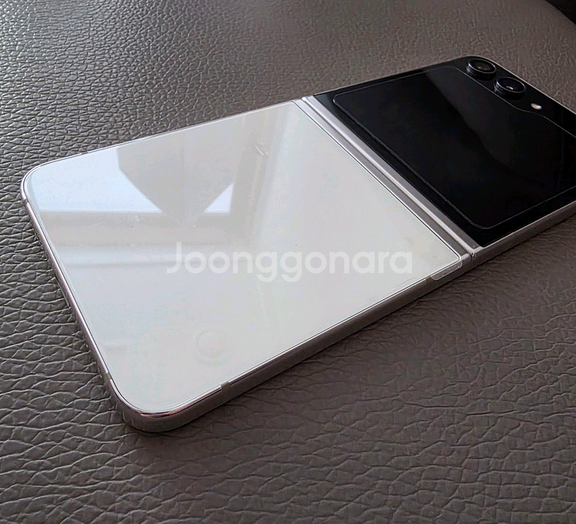 자급제 갤럭시 Z 플립5 화이트 512GB + 케이스--7