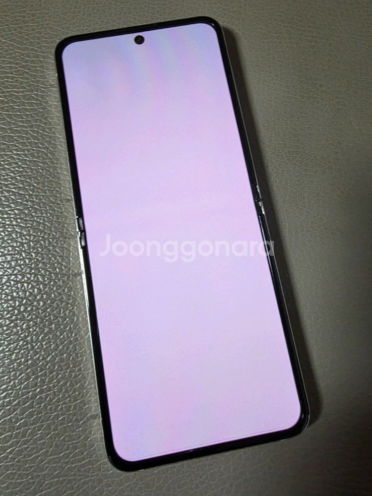 자급제 갤럭시 Z 플립5 화이트 512GB + 케이스--9