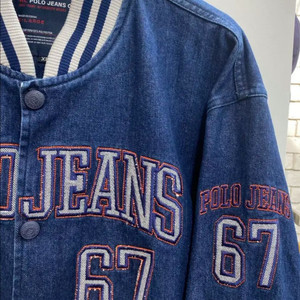 폴로 진 데님 야구 점퍼 XL
