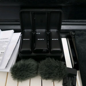 소니 ECM-W3 무선 마이크 세트