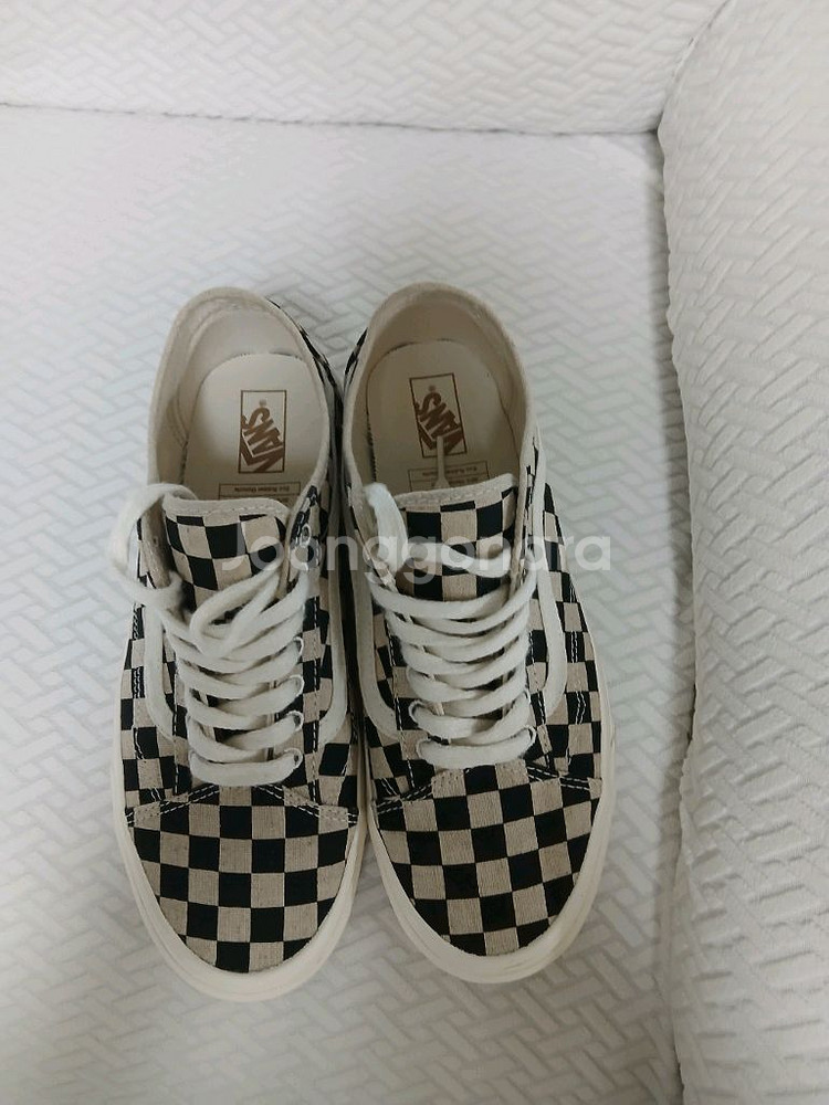 1회시착새것)반스 올드스쿨 체커보드260 5만원--1