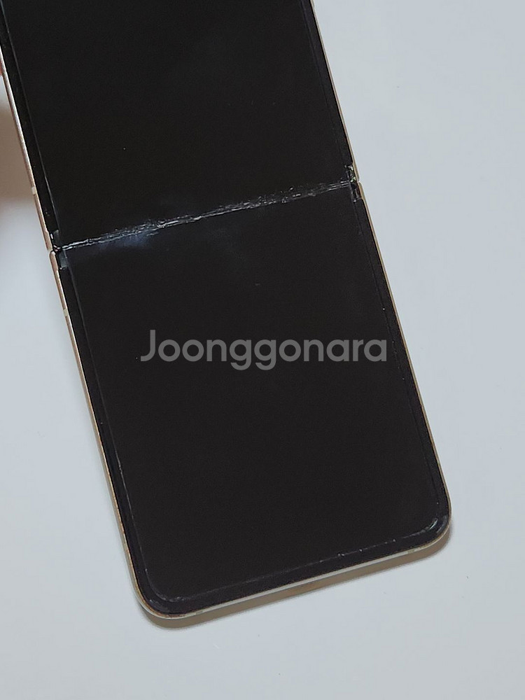 갤럭시Z플립3 256G 무잔상 크림 55254--2