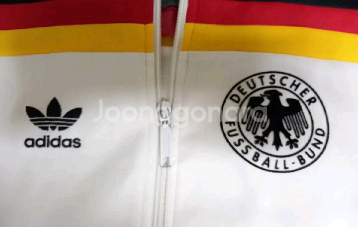 아디다스 초희귀 독일 국대 트랙탑 저지 져지집업 90--2
